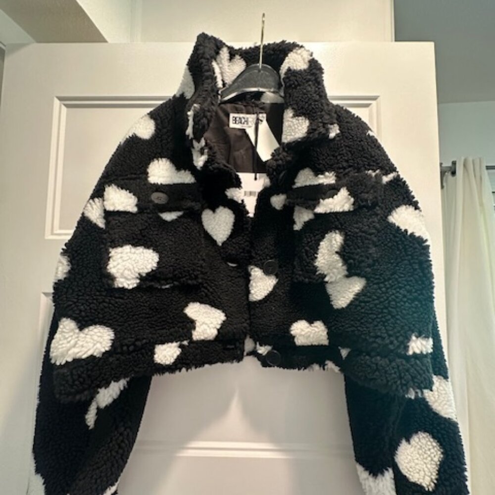 Beach Riot cropped boucle jacket